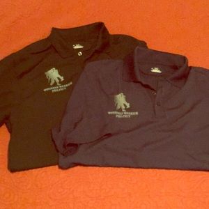 2 Under Armour heat gear polos